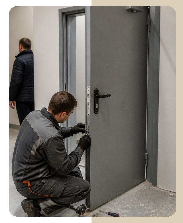 Ремонт противопожарной двери в Артёме по цене 6739 р. | ДвериЛегко-Арт
